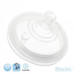 贝喜力克Basilic 宽口径硅胶奶瓶250ml+替换奶嘴组合-两色可选