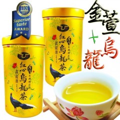 【米其林三星-鑫龙源有机茶】有机乌龙+金萱茶叶2罐组-(50g/罐)