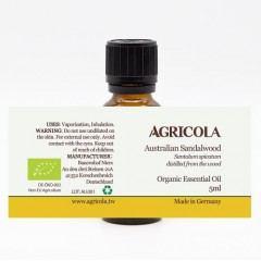 AGRICOLA植物者-澳洲檀香精油(5ml/欧盟有机认证)