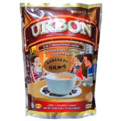 【马来西亚 金宝】URBON二合一无糖咖啡-4袋/组