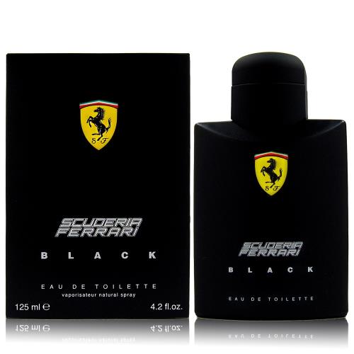 Ferrari 法拉利 BLACK 黑色法拉利男性淡香水 125ml