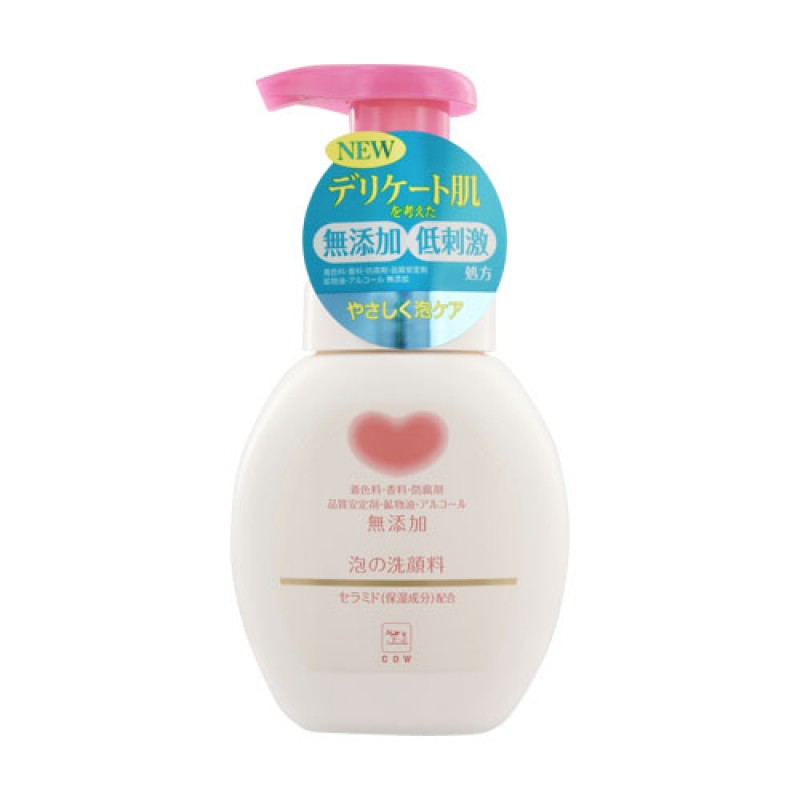 牛乳石碱-无添加温和滋润泡沫洗面奶-200ml