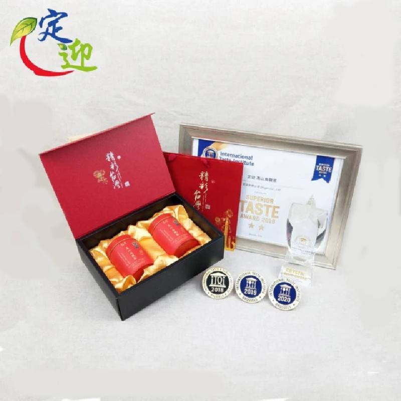 【定迎】高山乌龙茶 精彩台湾礼盒150gx2入(共0.6斤)