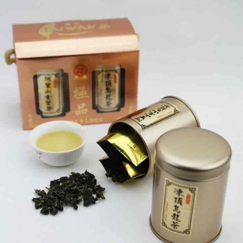 金玉满堂-冻顶乌龙茶+阿里山金萱茶