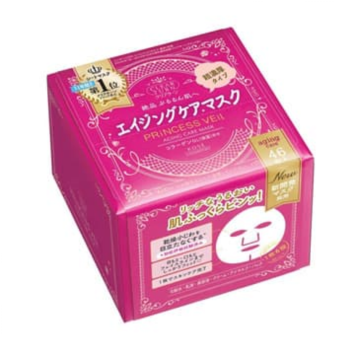 日本KOSE肌肤调理抗龄面膜(46入)525ml