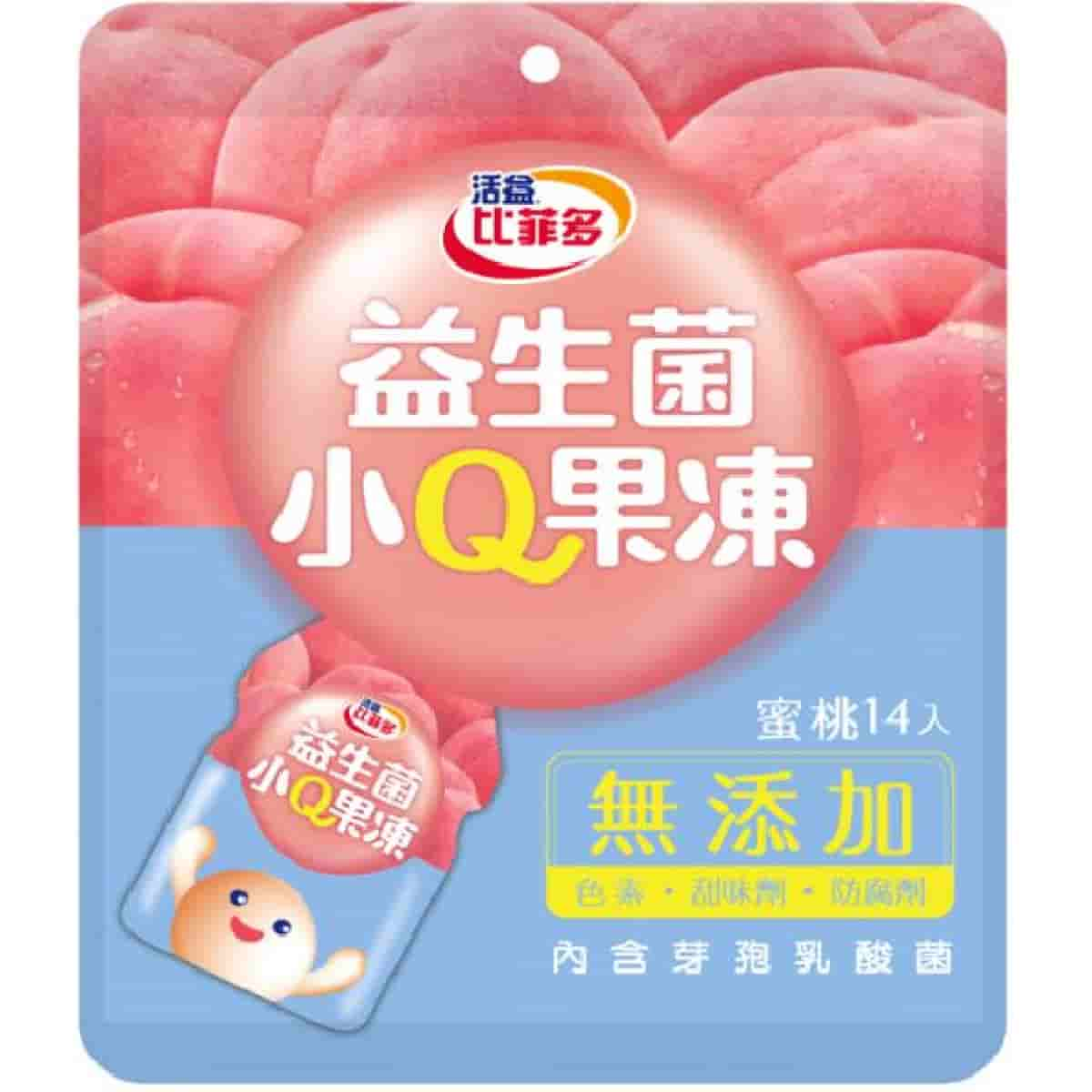比菲多益生菌小Q果冻-蜜桃