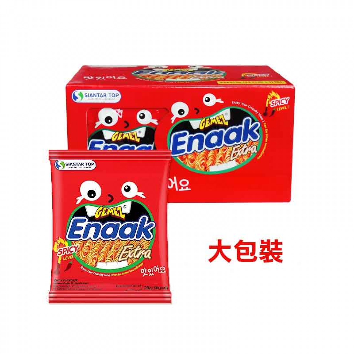 ENAAK-韩式小鸡面-香辣味28gX24包