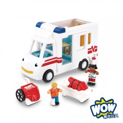 英国【WOW Toys 惊奇玩具】紧急救护车 罗宾