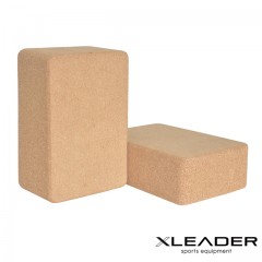 Leader X 环保软木高密度75D抗压瑜珈砖 加重款7.5cm