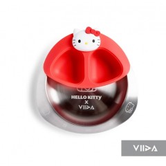 【VIIDA】抗菌不鏽鋼 Hello Kitty 聯名用餐套組(momo 獨家)